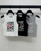 Loewe 25 Tank Top Wool with Tencel 232631