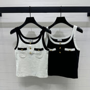 CELINE KNIT SPAGHETTI STRAP TOP 269456