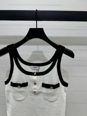 CELINE KNIT SPAGHETTI STRAP TOP 269456