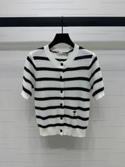 Dior 25 Short Sleeve Cardigan Wool 233494