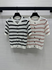 Dior 25 Short Sleeve Cardigan Wool 233494