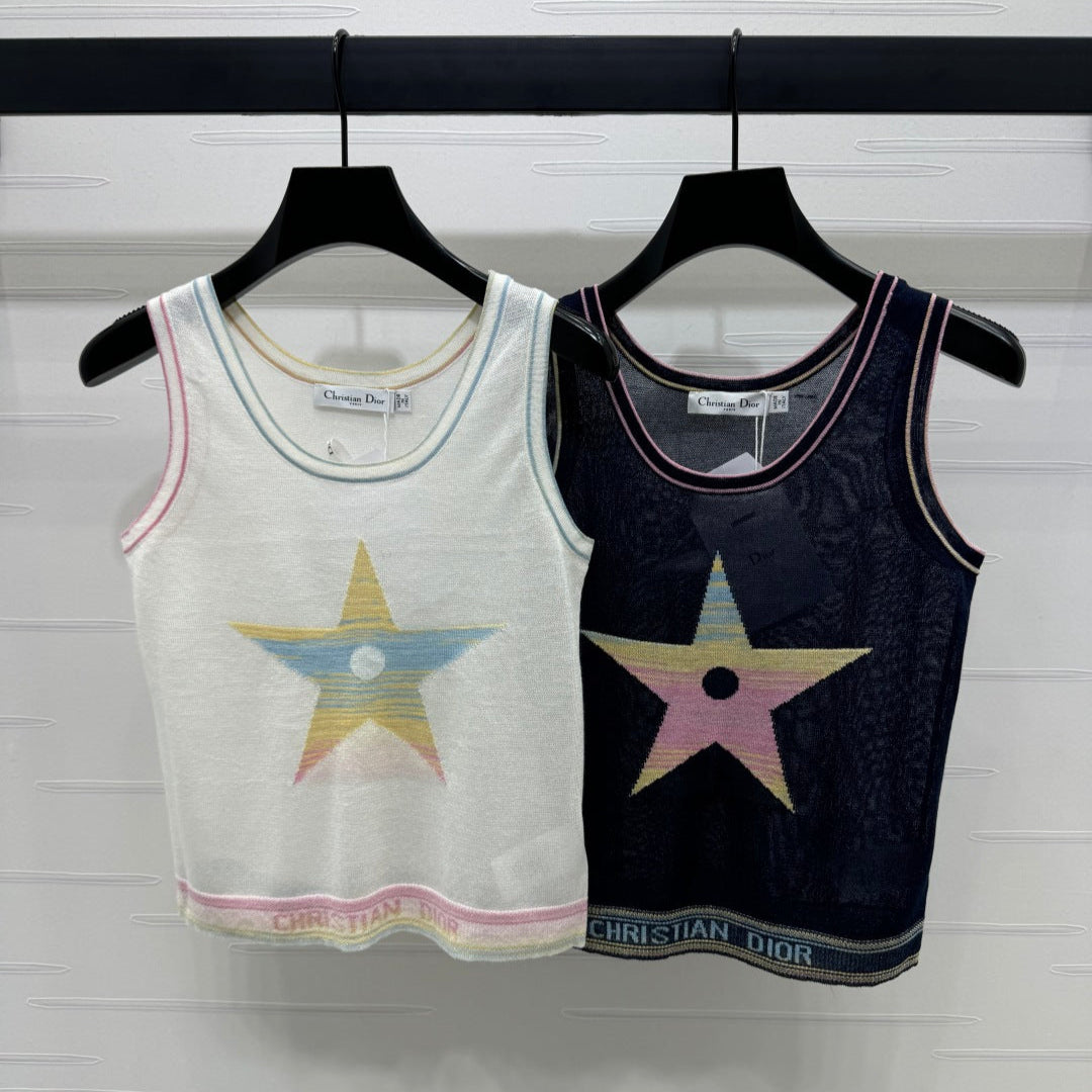 DIOR SLEEVELESS KNIT TOP 269458