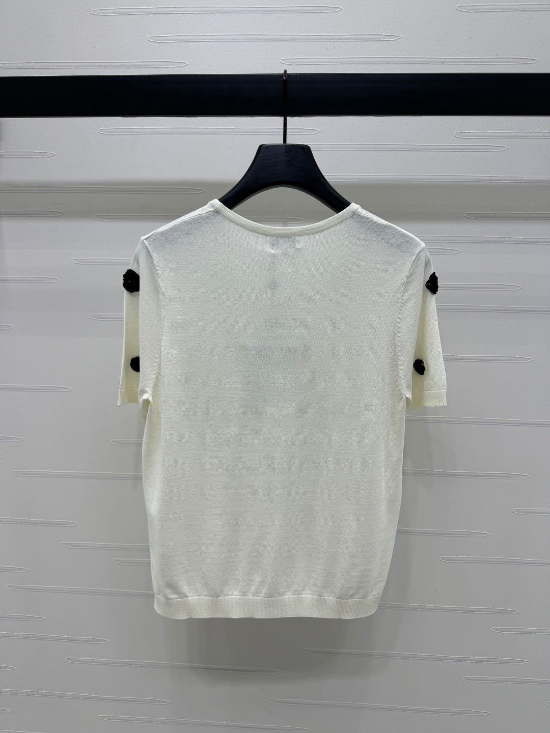 CHANEL SHORT-SLEEVE KNIT TOP 269465