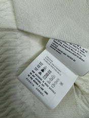 MIUMIU KNITTED POLO SHIRT WHITE 274837