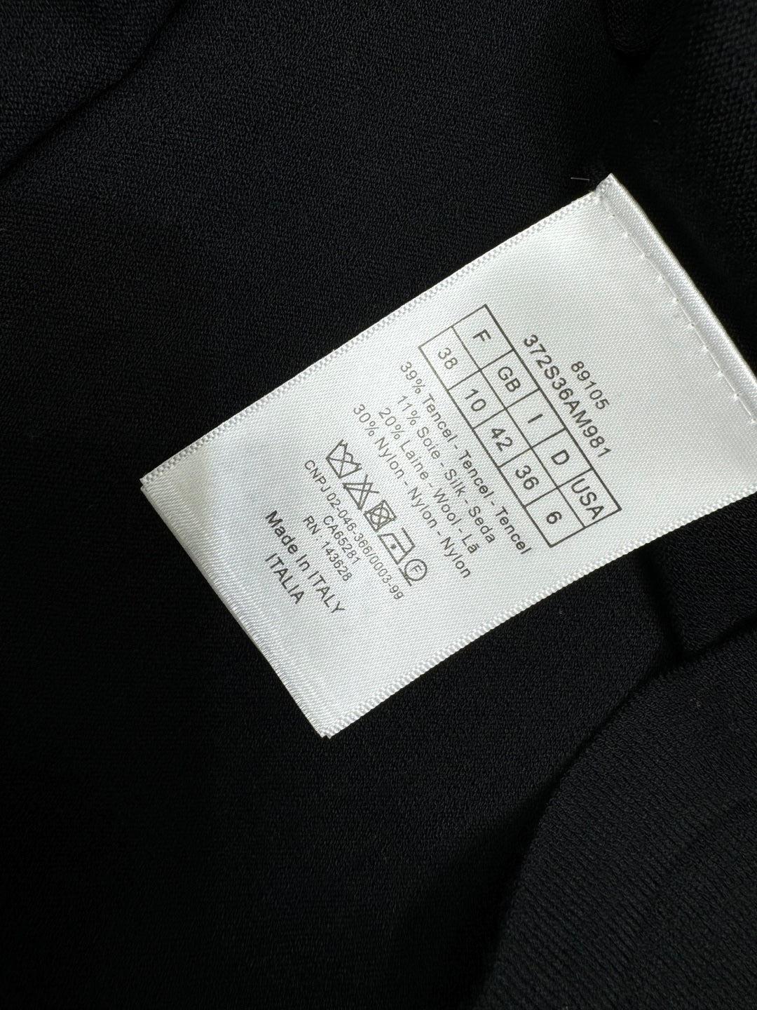 DIOR SHORT-SLEEVE JACQUARD KNIT TOP 274855