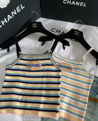 CHANEL KNIT CAMISOLE TOP 256898