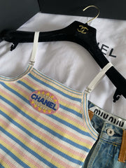 CHANEL KNIT CAMISOLE TOP 256898