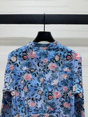 LV 25S PRINTED DENIM JACKET 264199