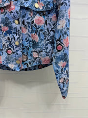 LV 25S PRINTED DENIM JACKET 264199