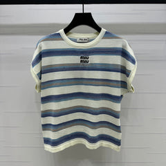 MIU 25S FLYING SLEEVE KNIT SWEATER 264147