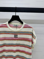 MIU 25S FLYING SLEEVE KNIT SWEATER 264146