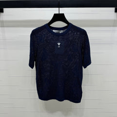 DIOR 25S BUTTERFLY WOVEN T-SHIRT 264064