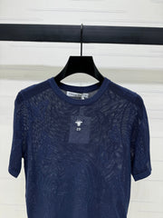 DIOR 25S BUTTERFLY WOVEN T-SHIRT 264064