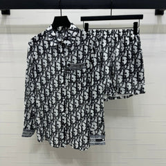 DIOR 25S PRINTED SHIRT SHORTS SET 264057