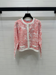 DIOR ROUND-NECK KNIT CARDIGAN 274878