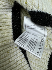 CHANEL ROUND-NECK SEQUIN KNIT VEST 274864