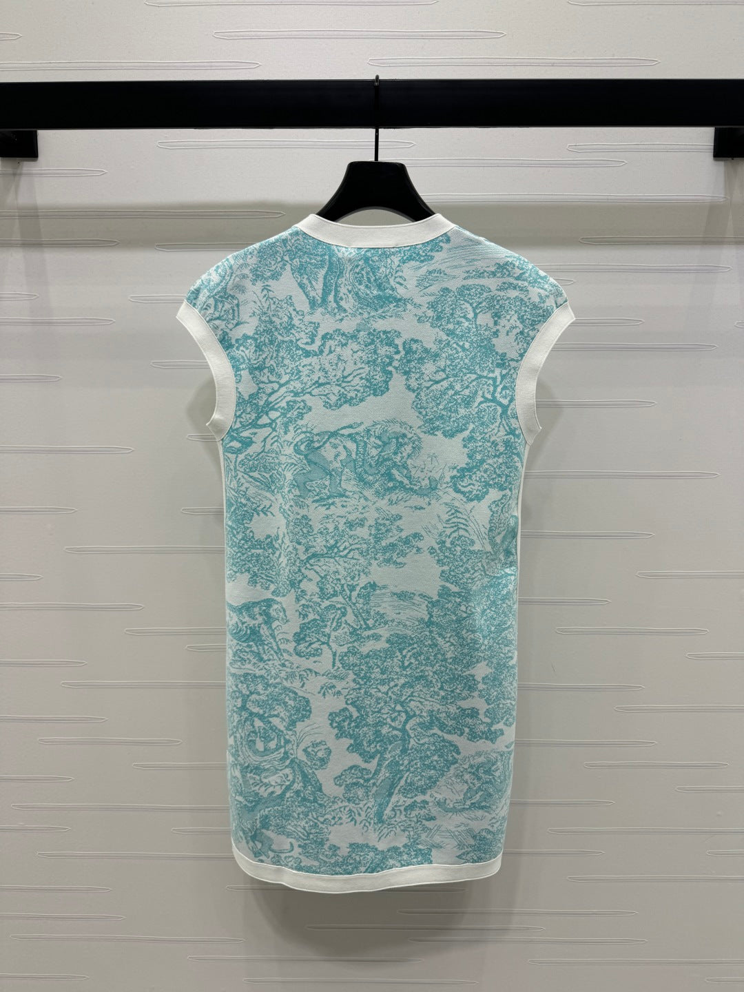 DIOR JUNGLE JACQUARD STRAIGHT DRESS 269395