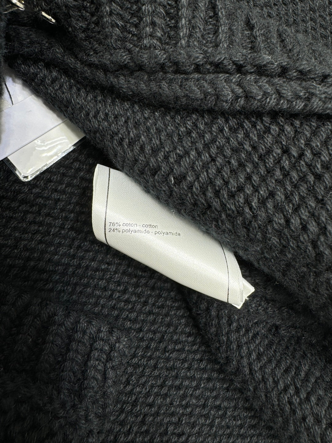 CHANEL CROPPED KNIT SWEATER 269386