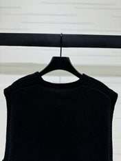 CHANEL CROPPED KNIT SWEATER 269386