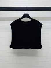 CHANEL CROPPED KNIT SWEATER 269386