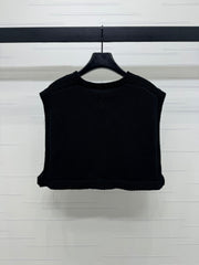 CHANEL CROPPED KNIT SWEATER 269386