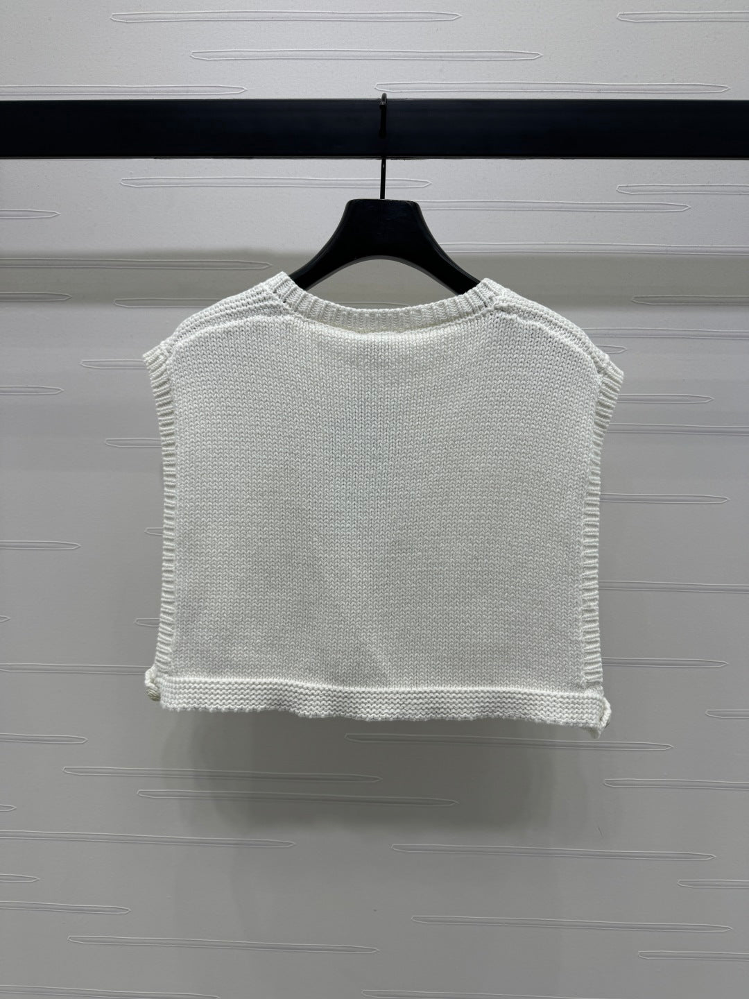 CHANEL CROPPED KNIT SWEATER 269388