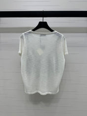 LOEWE TWO PIECE TOP WHITE AND BLACK 274903