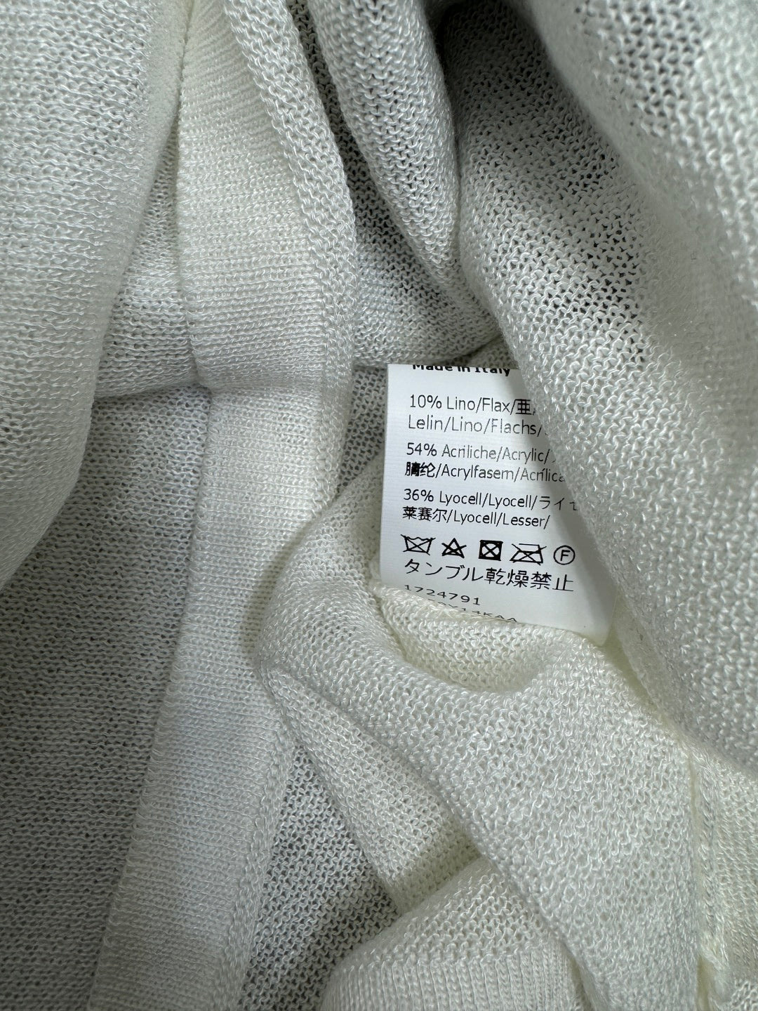 LOEWE TWO PIECE TOP WHITE AND BLACK 274903