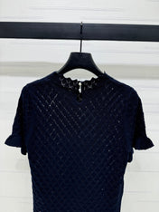 VALENTINO SHORT SLEEVE T-SHIRT NAVY BLUE 274908
