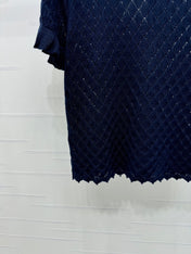 VALENTINO SHORT SLEEVE T-SHIRT NAVY BLUE 274908