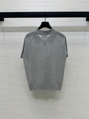 CHANEL POLO SHIRT GREY 274898