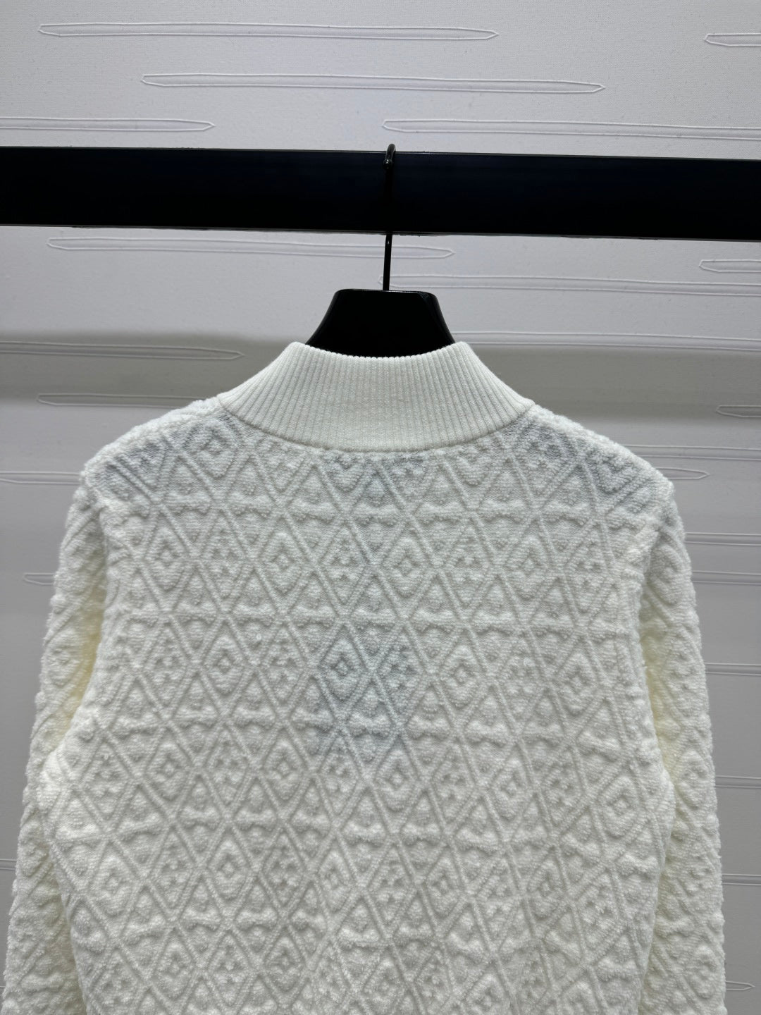 LV ZIP-UP LONG-SLEEVE KNIT CARDIGAN 274960