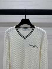 DIOR V-NECK PULLOVER SWEATER 274926