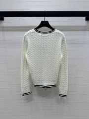 DIOR V-NECK PULLOVER SWEATER 274926