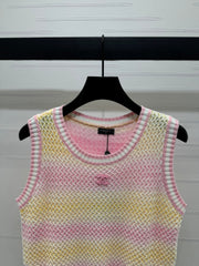 CHANEL SLEEVELESS KNIT VEST 274919