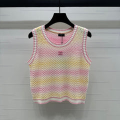 CHANEL SLEEVELESS KNIT VEST 274919