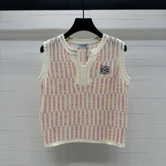 LOEWE SLEEVELESS KNIT VEST 274915