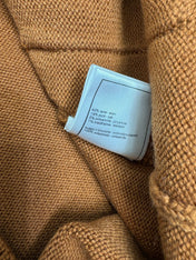 CHANEL HEAVY KNIT CARDIGAN WITH EMBELLISHED FLORAL DETAILS 274877