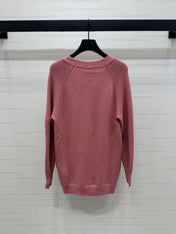 CHANEL HEAVY KNIT CARDIGAN WITH EMBELLISHED FLORAL DETAILS 274876