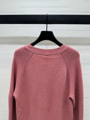 CHANEL HEAVY KNIT CARDIGAN WITH EMBELLISHED FLORAL DETAILS 274876