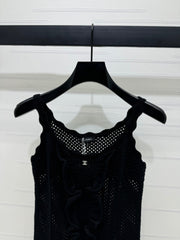 CHANEL WIDE-STRAP TANK TOP 274892