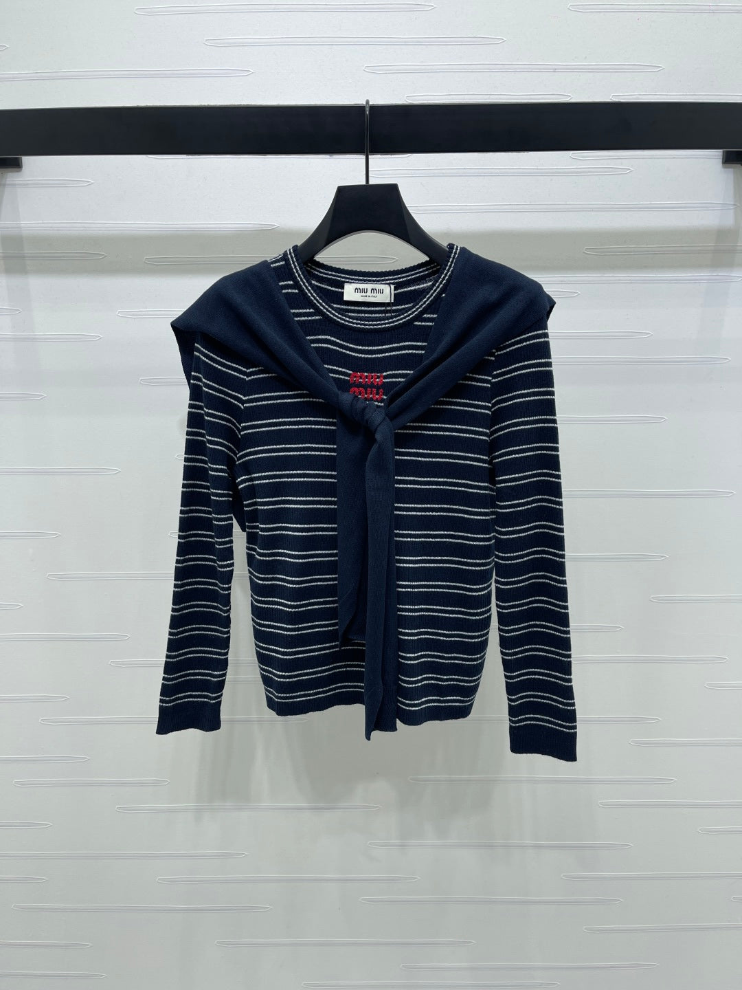 MIUMIU COWL NECK KNITTED SWEATER STYLE 481