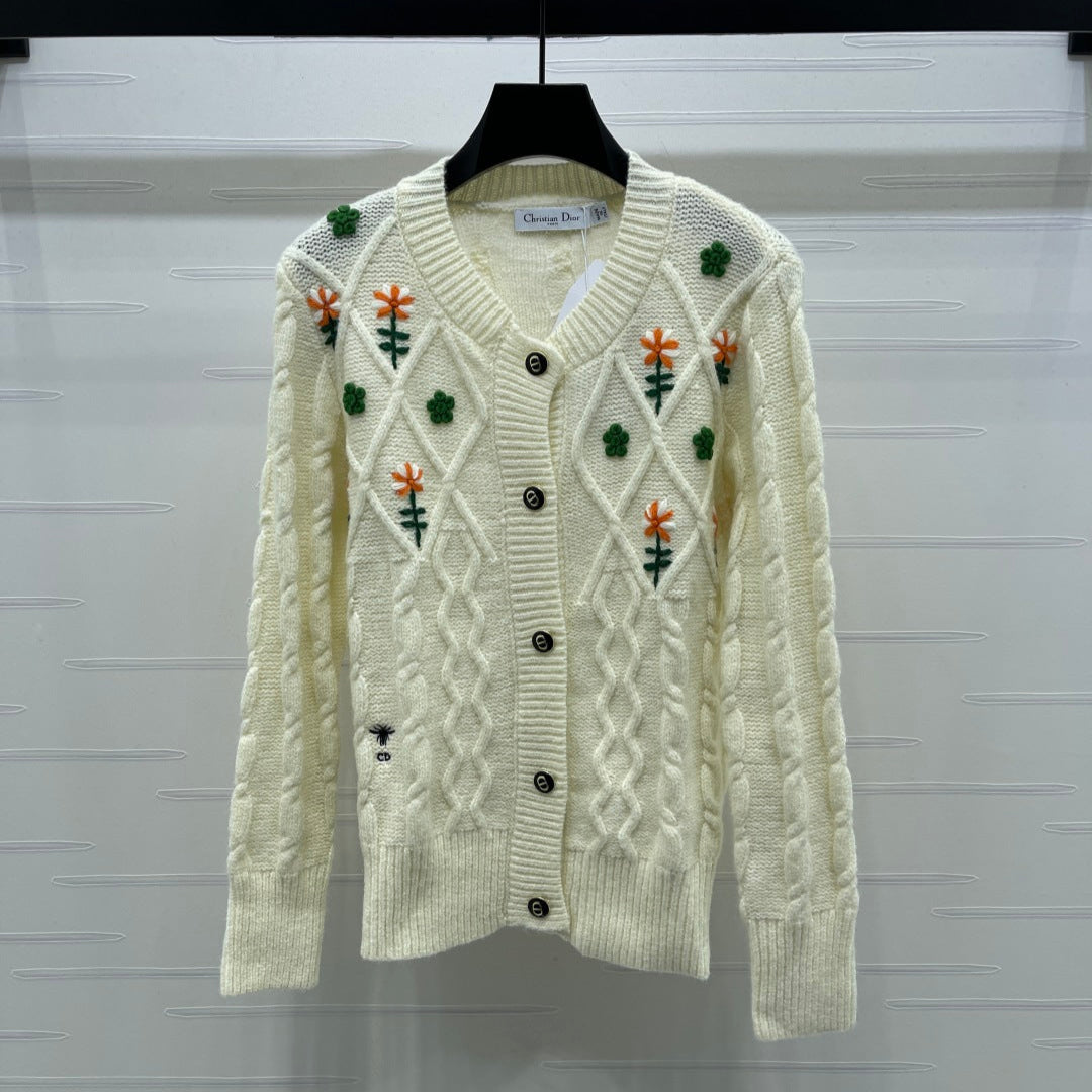 DIOR 25S CARDIGAN SWEATER STYLE 054