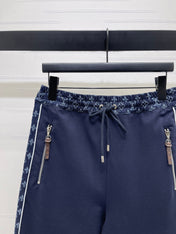 LV 25S PATCHWORK STRAIGHT-LEG DENIM JEANS 0127