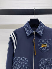LV 25S REVERSIBLE BOMBER JACKET 0100
