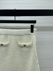 CHANEL 25S KNITTED MINI SKIRT 285