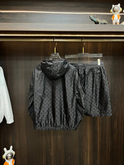 LV SET JACKET AND PANTS BLACK 239591