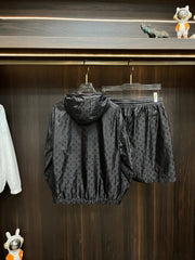 LV SET JACKET AND PANTS BLACK 239591