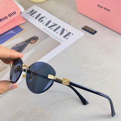 LOGO SUNGLASSES 501781 IN METAL