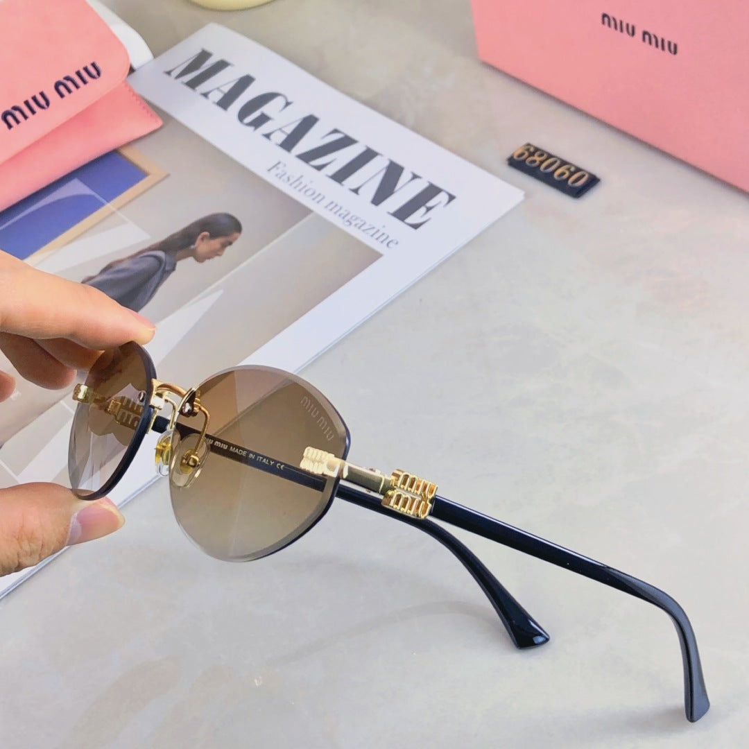 LOGO SUNGLASSES 501781 IN METAL
